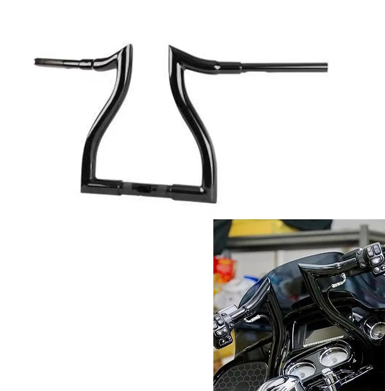 

Руль для мотоцикла, 25 мм, 14/16 дюймов, для Harley Road Glide 1998-2013