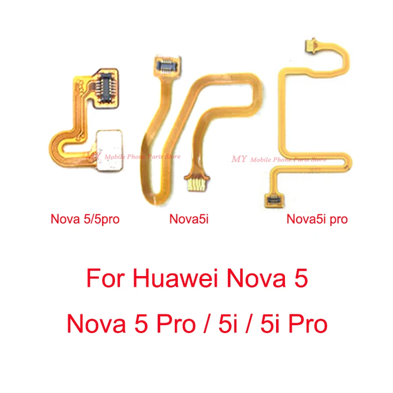 Сканер для Huawei Nova5 Nova 5 5i Pro 5pro 5ipro Home Button со сканером отпечатков пальцев сенсорный ID