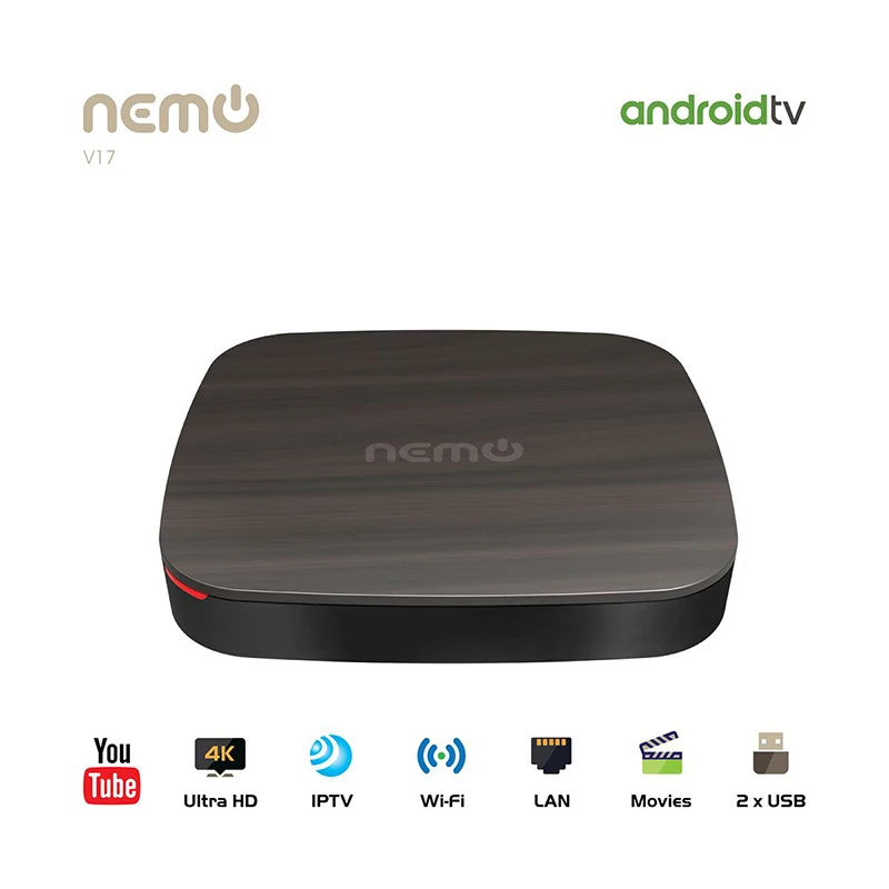 

Nemo V17 IPTV Subscription TV BOX Europe/Arabic IPTV 6 Months Free Ultra HD Screen Android TV