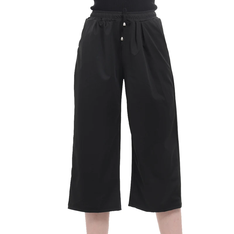 Pants plus size women autumn pants wide leg pants casual trousers