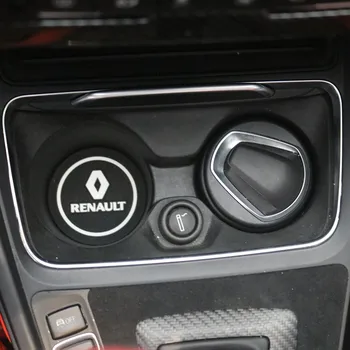 

2PCS Car Water Cup Bottle Holder Anti-slip Pad Mat Silica Gel for Renault Laguna 2 Captur Fluence Megane 2 Megane 3 Scenic