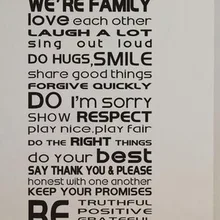 Домашние правила английские пословицы, как это сделали импортные торговые наклейки на стену