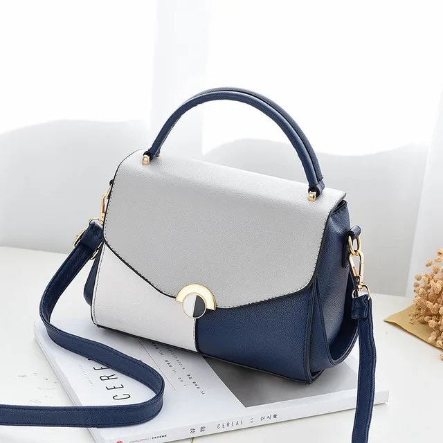 RoyalBlue Новые женские сумки роскошные дизайнерские известные бренды женские сумки Высокое качество кожаная сумка через плечо женская сумка - Цвет: RoyalBlue