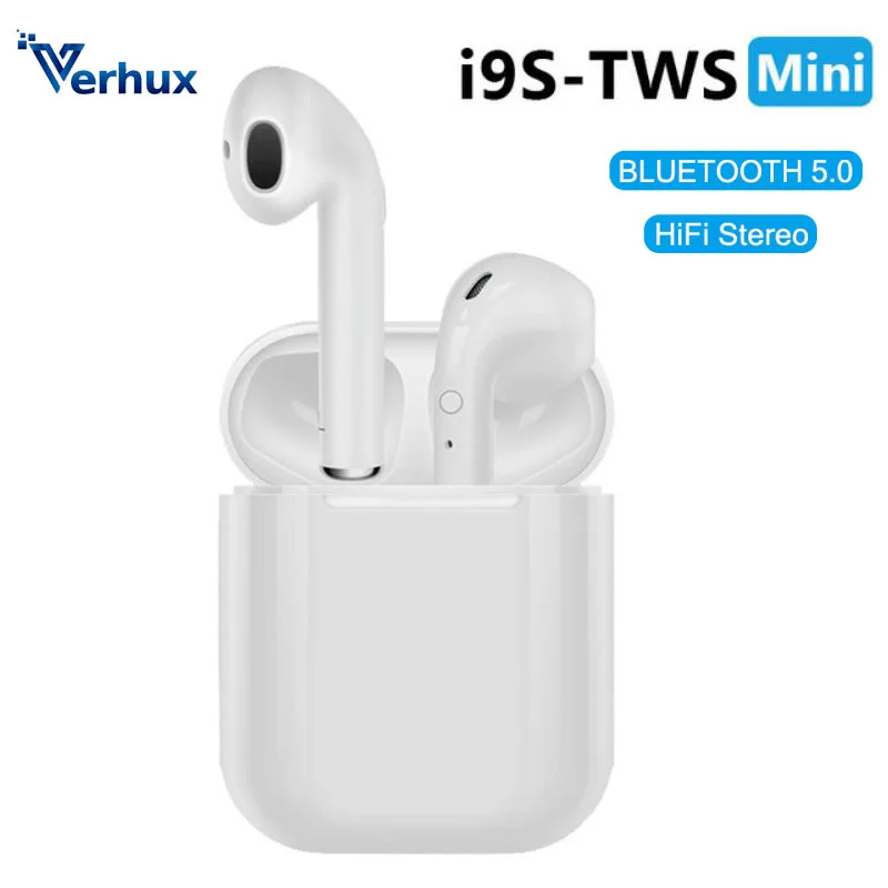 

i9s tws Bluetooth Earphone Mini Headphone Wireless Earbuds Sport Bluetooth Headset with Charging Box Mic For Smart Phone