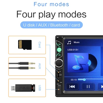 

Car Radio Auto Mirror Link Electronics Professional Entertainment Touch Screen MP5 Player Multimedia Accessories Audio Bluetooth
