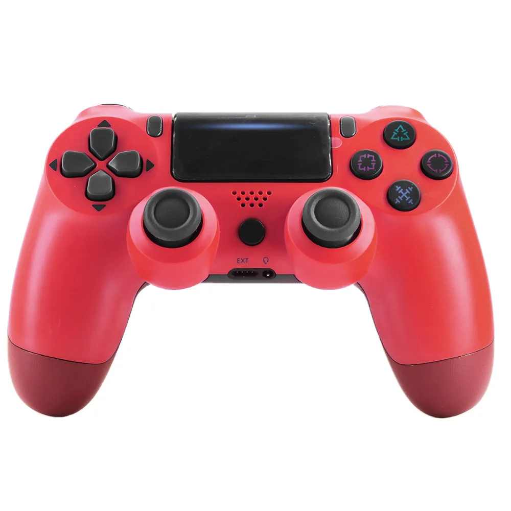 Беспроводной геймпад Bluetooth для sony PS4 контроллер для playstation 4 консоль Dual Shock 4 Вибрационный джойстик Joypad - Цвет: RED