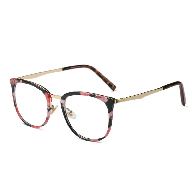 High Quality Women Cat Eye Eyeglasses Frame Women Men Optical Glasse Frame Computer Transparent Blue Light Blocking Glasses - Цвет оправы: C11anti blue glasses