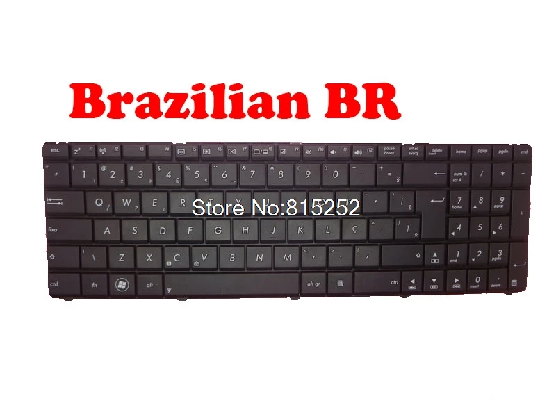 Клавиатура для ASUS K75 K75D K75DE 0KNB0 6241RU00 6241BR00 Arabia/Бразилия/греческая/Латинская