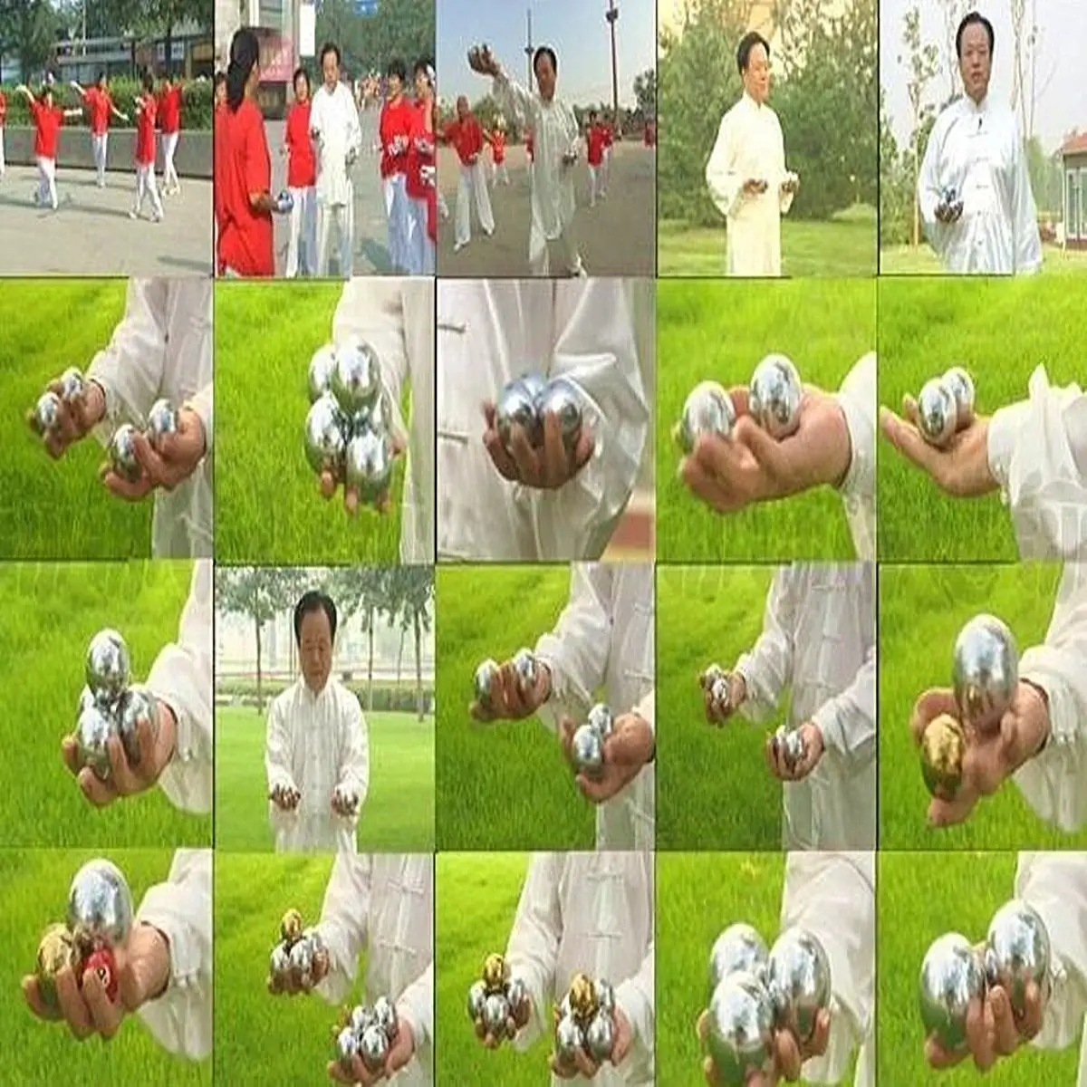 2 шт Фитнес-Мячи Твердые хромированные 53 мм шарики baoding китайские упражнения для здоровья терапия снятия стресса гандбол для бодибилдинга