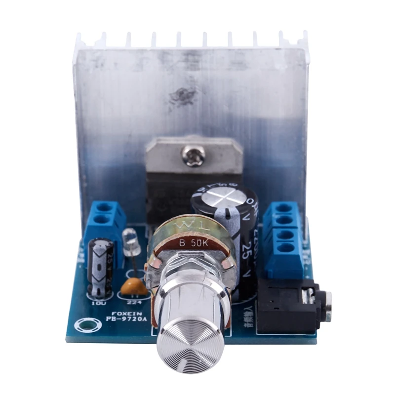 

AC / DC 12V / 2A TDA7297 2x15W Digital Audio Amplifier DIY Kit Dual-Channel Module