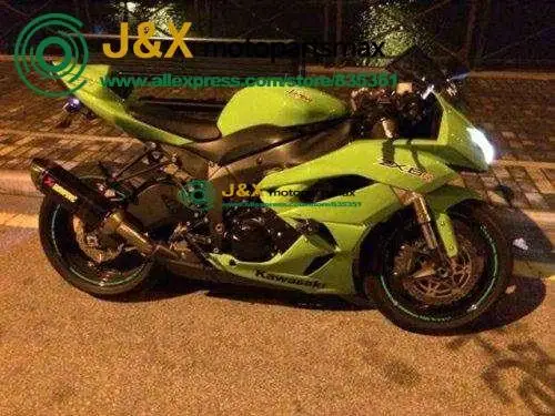 Мотоцикл, полный выхлоп, Escape modifire, адаптер, звено средней трубы, слипоны для kawasaki Ninja ZX-6R ZX6R 2008
