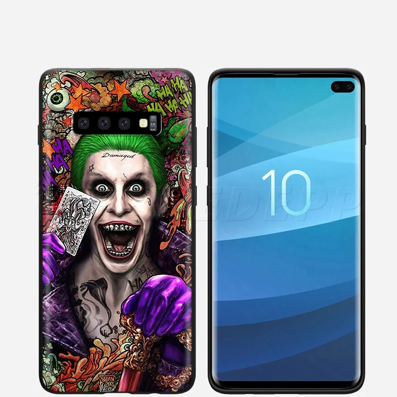 Webbedepp Джокер чехол для samsung Galaxy S7 S8 S9 S10 Edge Plus Note 10 8 9 A10 A20 A30 A40 A50 A60 A70