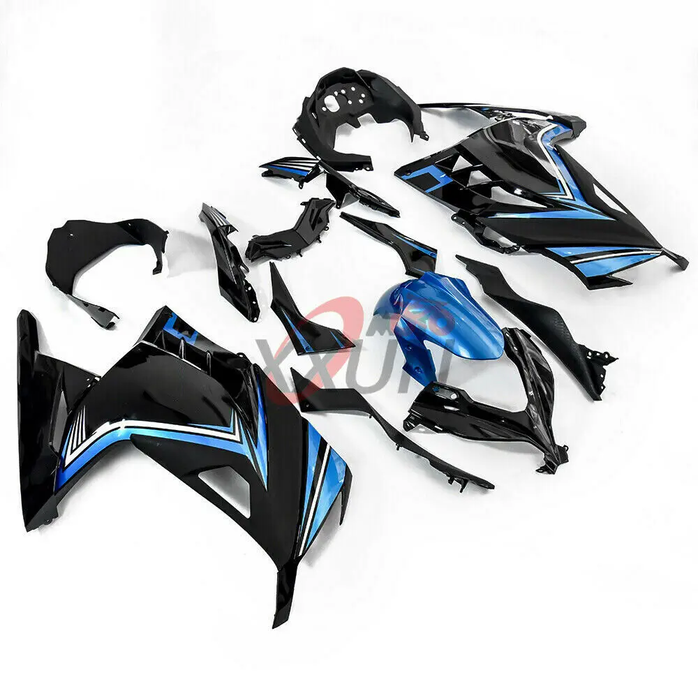 Ninja 300 EX300 ZX-3R 2013-2017 ABSフェアリングキットボディ