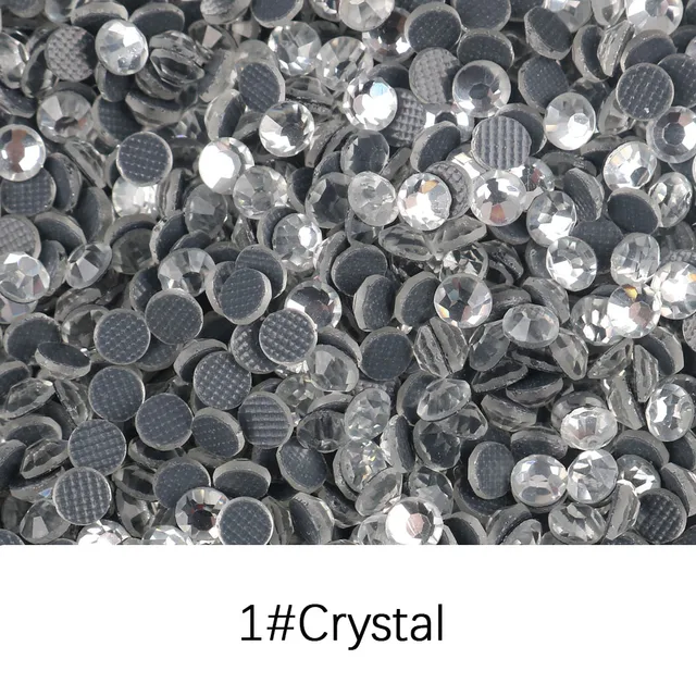 1000 Gross 140,000Pcs  bulk Wholesale Big Pack DMC Hotfix Rhinestones   Crystal Glass  Better Stone With Glue On Stones 01