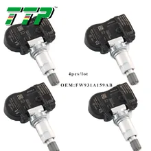 TTP 4 шт. FW931A159AB TPMS датчик давления в автомобильных шинах Система контроля клапанов для Land Rover Discovery freelander Range 433 МГц