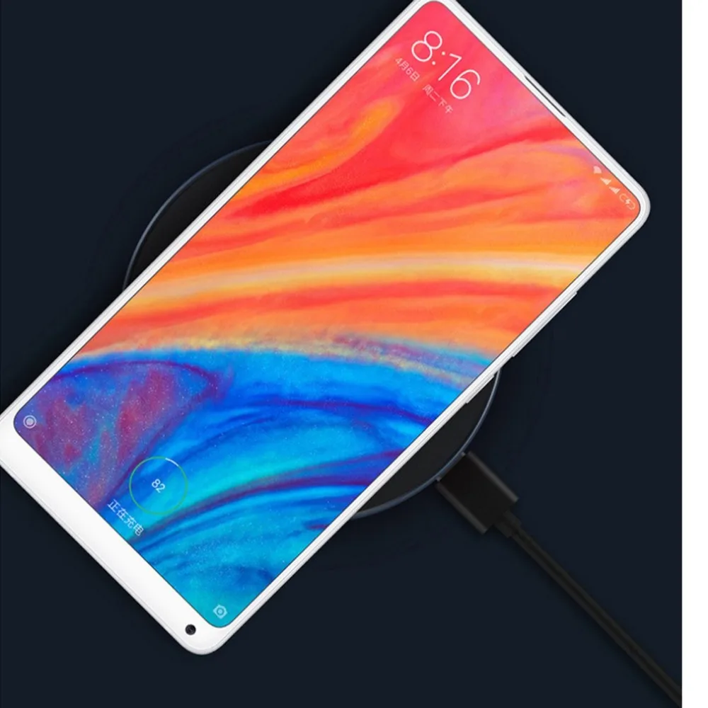 Xiaomi Millet Qi Беспроводное зарядное устройство умное быстрое зарядное устройство 20 Вт для iPhone X XR XS 8 plus для Sumsung S9 H uawei