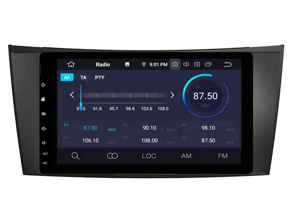 PX5 Octa(8)-Core Android 9,0 автомобильный dvd-плеер для BENZ E CLASS W211 автомобильный аудио gps Мультимедиа Навигация