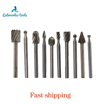 

Tungsten Carbide Burr Bit Set cutting carving routing bur For Dremel Rotary Tool