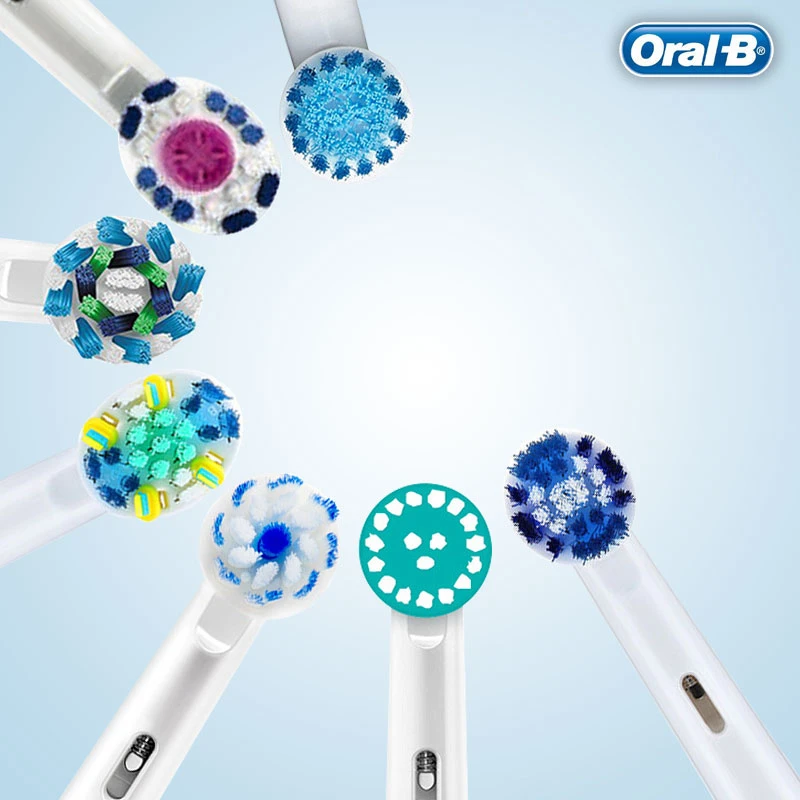 Электрическая вращающаяся зубная щетка Oral B Высококачественная Сменная головка