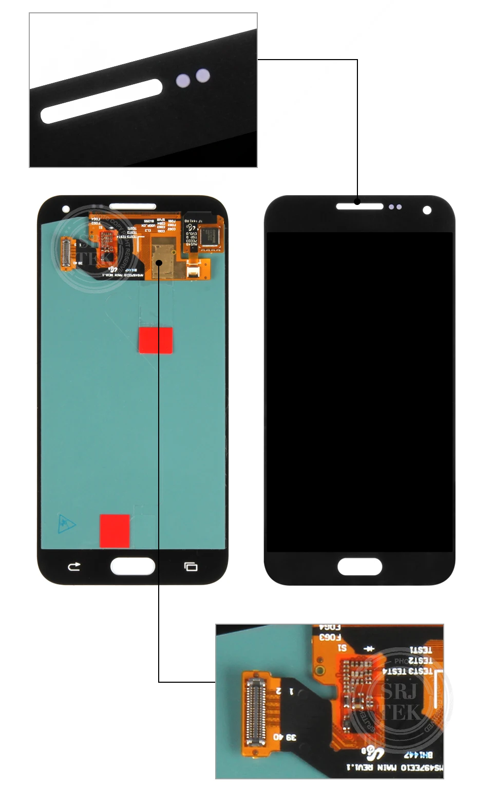 AMOLED/TFT для samsung Galaxy E5 ЖК сенсорный дигитайзер сенсор Стекло в сборе E500 дисплей E5000 ЖК E500F дисплей E500H E500M