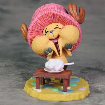 

Cartoon Happiness Grinned From Ear To Ear Statue GK Anime Cute Sculpt PVC Action Figure Collection Model Toy M2415