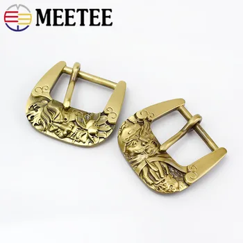 

1/2pcs 40mm Men's Solid Brass Belt Pin Buckle Dragon Style Buckle for Pants Jeans DIY Jeans Clothes Decoration Accessories