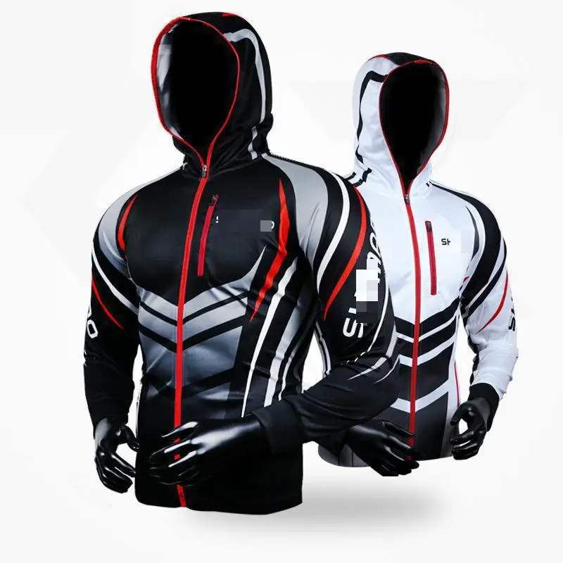 2020 New Fishing Clothes Ultrathin Long Sleeve Sunscreen Anti-uv Breathable Clothing Summer Fishing Quick Dry Outdoor Shirts