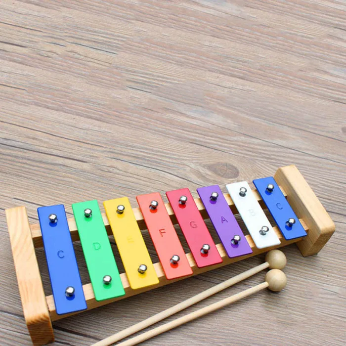 Детские стук пианино клавишные 8 тон Красочные детская музыкальная обучающая игрушка KH889