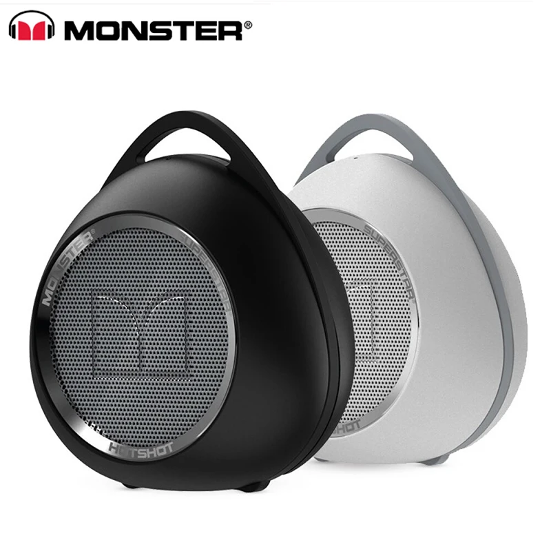 Monster SuperStar HotShot Wireless Bluetooth Speaker Waterproof Outdoor Car Mini Portable Speaker with Mic Deep Bass Sound Music Monster SuperStar HotShot Wireless Bluetooth Speaker Waterproof Outdoor Car Mini Portable Speaker with Mic Deep Bass Sound Music