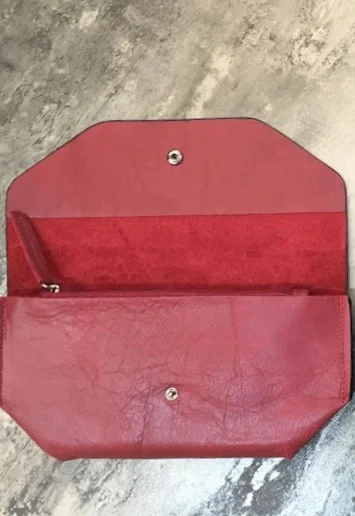 Goedkoop Eerste Laag Koeienhuid Effen Kleur Lederen Grote Capaciteit Portemonnee Portemonnee Vrouwen Tas