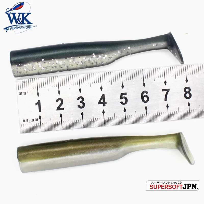 Лидер продаж, Мягкая приманка на 3 дюйма, 4 шт./пакет, маленький весло, хвост, Шад, VIB, рыболовные приманки, Seabass Zander, большая мишень, мягкие приманки