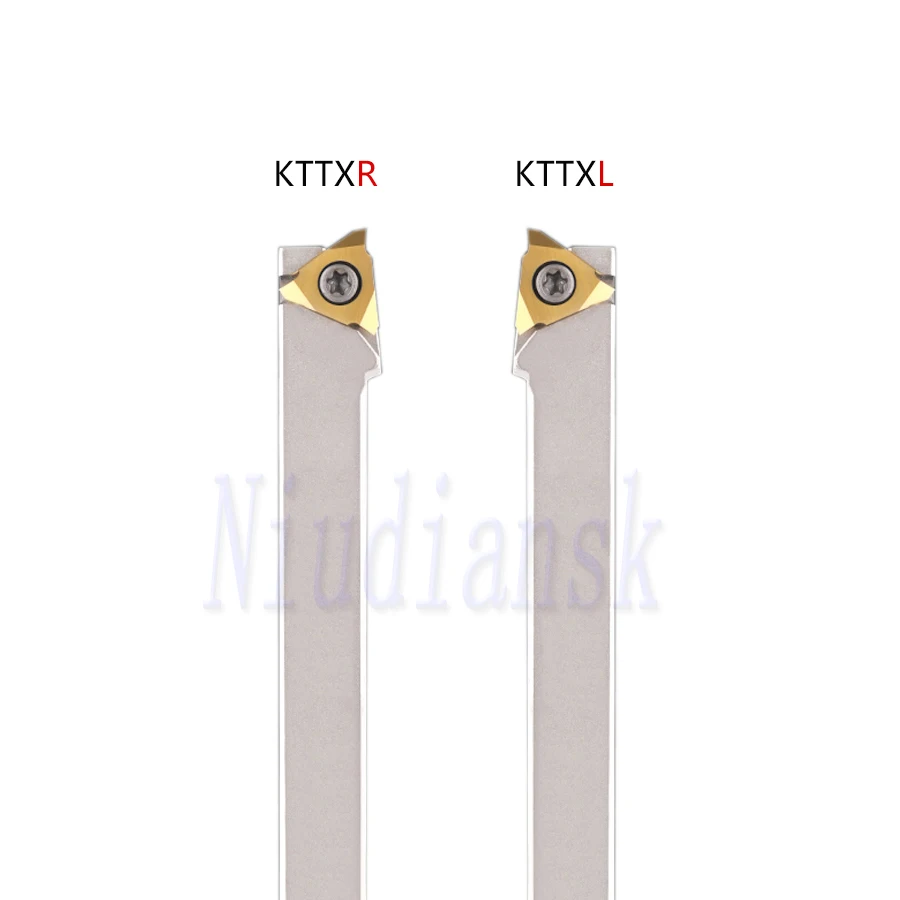 1pc KTTXR1212J16N Thread Turning Tool Arbor CNC Lathe Tools Spring Steel Anti-vibration Bar KTTXR External Threading Tool Holder