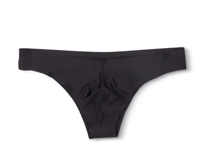 2020 Summer Men's Seamless  Underwear Breathable Ice Silk Briefs Low Waist Comfortable Stylish  Cool Transparent Gay Briefs men's low rise briefs Briefs