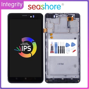 

5.0"Screen For LENOVO P780 LCD Touch Screen Digitizer Assembly For Lenovo P780 Display with Frame Replacement P780 Dual Display