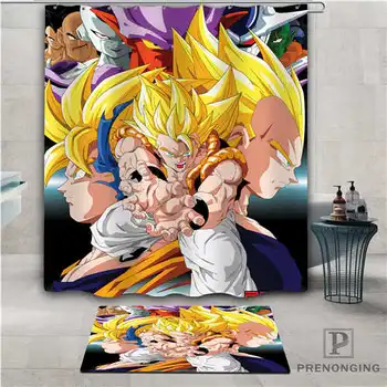 

Custom Dragon-Ball (1) Waterproof Shower Curtain Doormat Home Bath Bathroom Polyester Fabric Multi Sizes#2019-01-12-204