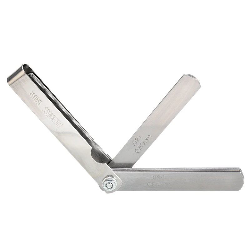 32 Blade Feeler Gauge Imperial Metric Guitar String Height Tool Multifunctional Guitar Measuring Tool