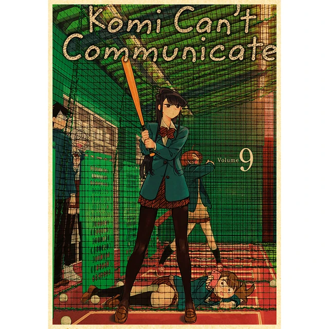 Komyushou Desu Posters Anime Komi Cant Communicate Poster Kraft Paper Vintage Home Room Art Wall Stickers 14