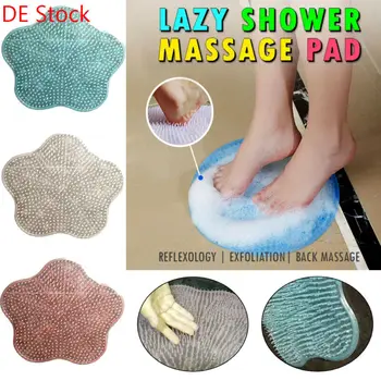 

Suction Cup Non-slip Bath Mat Bathroom Carpet Rug Safety Shower Bath Mat Plastic Massage Pad Bathroom Carpet Bath Mat