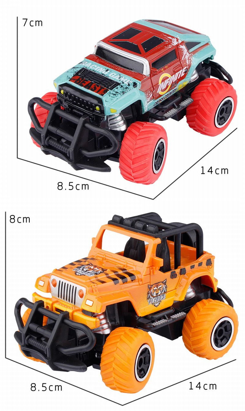 1:43 4WD RC автомобиль обновленная версия 2,7G радио пульт дистанционного управления Высокоскоростная Модель автомобиля внедорожник игрушка мальчик детские игрушки