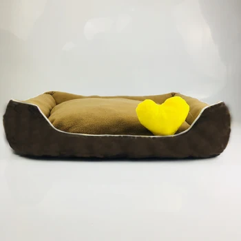 

Pet Bed Classic Broken Flower Waterproof Bottom Soft Fleece Warm Removable Pet Mat Suitable For Large Small Dogs