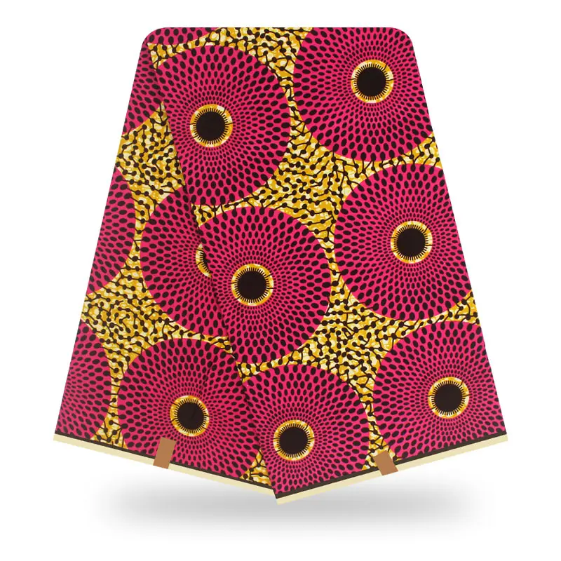 Оригинальная Настоящая Африканская ткань с восковой печатью печатная ткань Анкара африканская вощеная ткань принтом для платьев восковая ткань Анкара ткань
