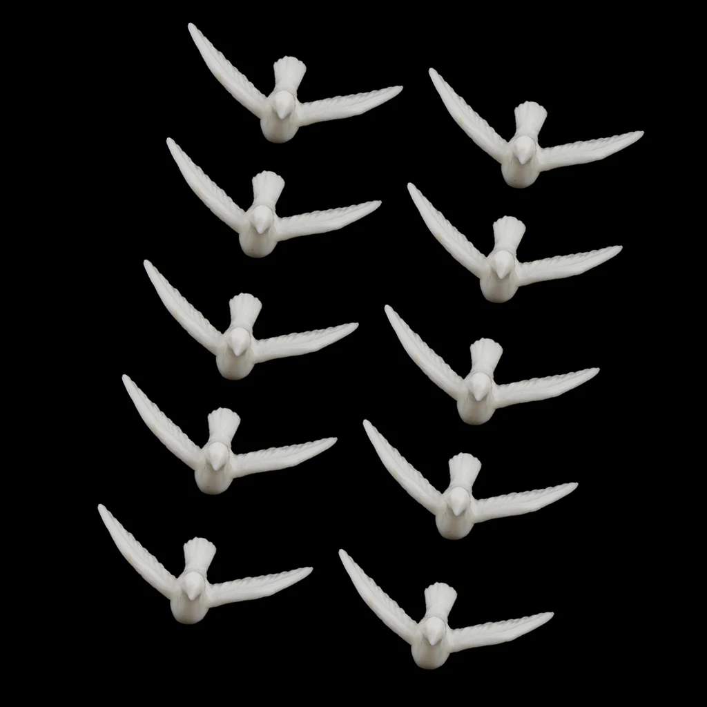 1/12 Dollhouse Dove Bird Animal Miniature Fairy Garden Decoration Mini Craft Micro Landscape Accessories