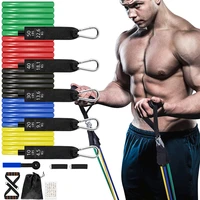 Resistance Bands Set Workout Exercise Fitness Gym Set Bands for Musle Training Physical Therapy Shape Body Workout From Home 1