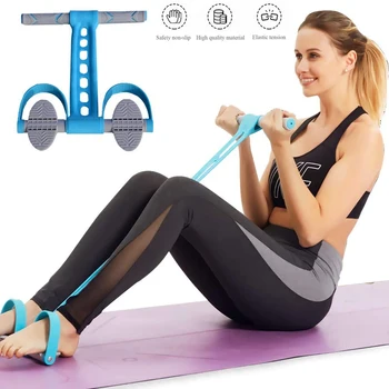 

Yoga Pull Rope Workout Fintess Exercise Bands Yoga Gym Stretch Pull Rope Yoga Exercise Fitness Elastic Band Resistance Bands D30