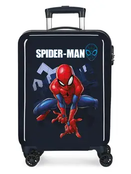

Cabin Suitcase Spiderman Action rigid 55cm Blue
