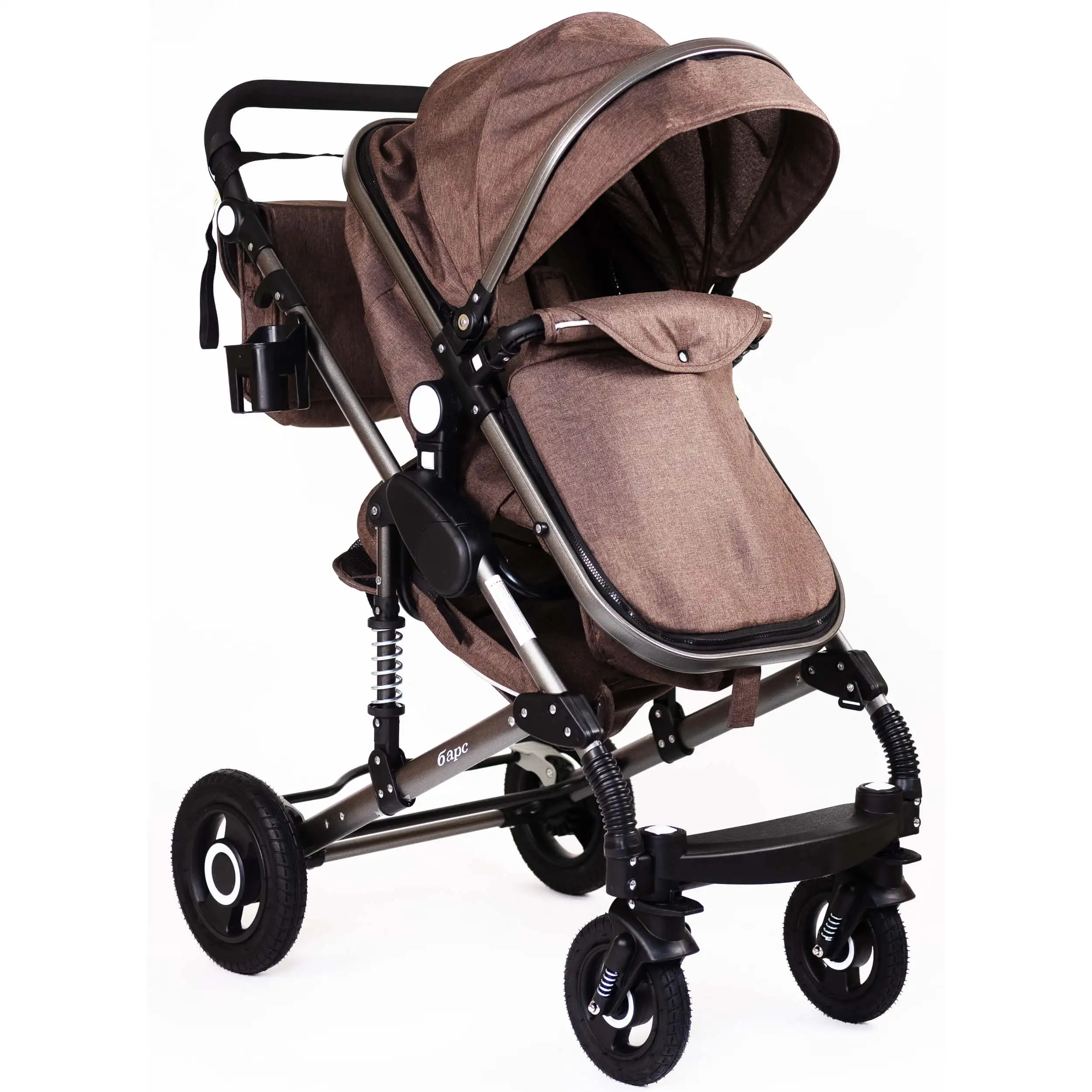 Stroller transformer with car seat bars 3103 (Brown)Four Wheels