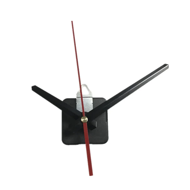 

DHL 100sets Ticking Step-Clock Movement SUN shaft 28mm Watch Wall Clock Quartz Clock Mechanism DIY Repair Parts Hands + Hook