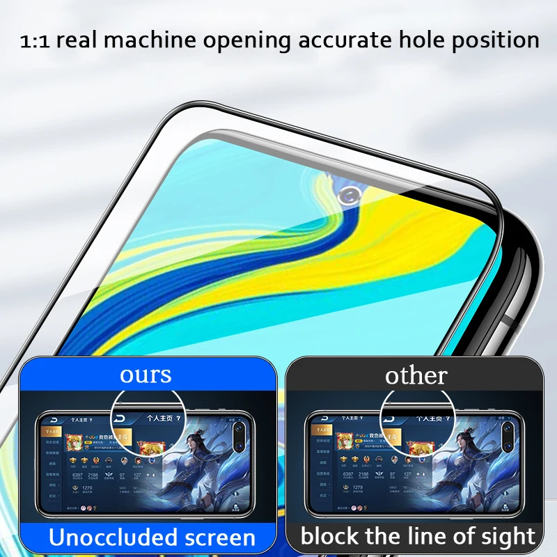 3Pcs Tempered Glass For Xiaomi Redmi Note 9 Pro 9s 7 Pro Screen Protector For Redmi 9 9A Note 8 Pro 8T K30 Pro Protective Glass