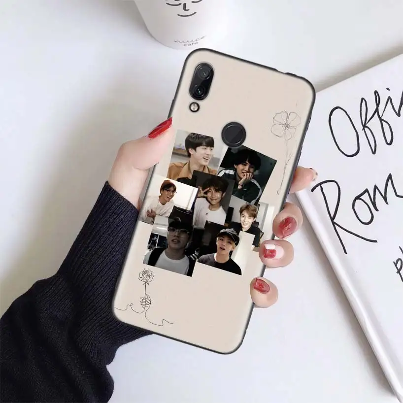 Jungkook Kpop чехол для Xiaomi Redmi Note 7 8 K20 фотоаппаратов моментальной печати 7S 7A 6 6A Pro S2 5 mi играть до 9 лет CC9 E A1 A2 Lite F1 мягкий чехол для мобильного телефона c Coque - Цвет: BS019-9