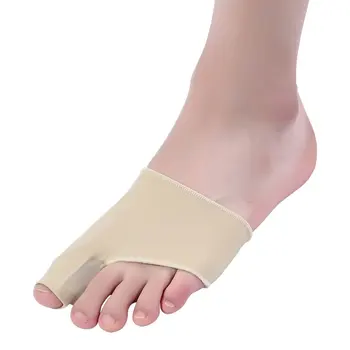 

Comfortable Invisible Corrected Hallux Valgus Plus Glue Big Foot Bone Aligner Elastic Lycra Cloth Silicone Toe Separator health